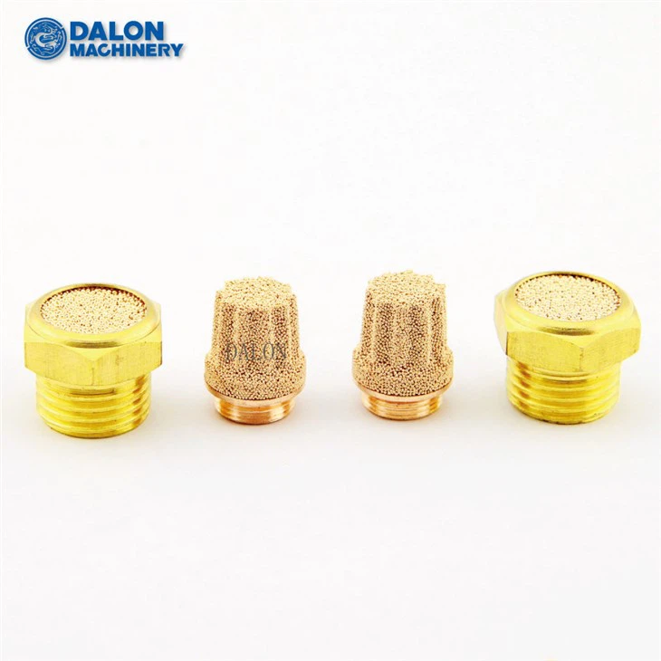 Pneumatic Fittings Solenoid Bronze Muffler